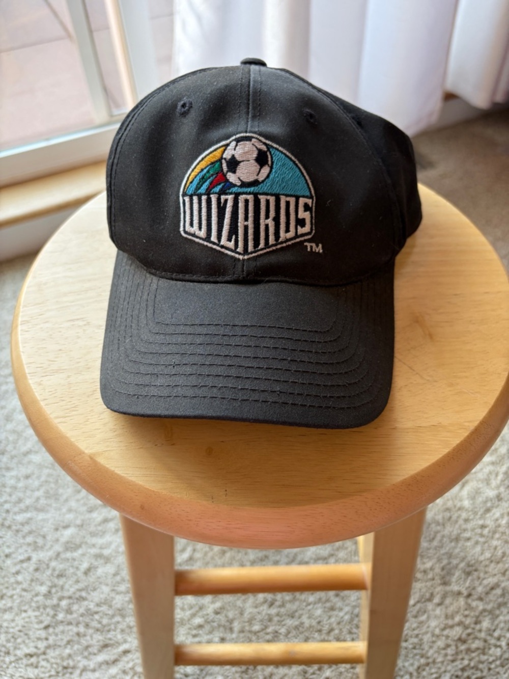 Vintage MLS Major League Soccer Kansas City KC Wizards Hat One Size Futbol N1